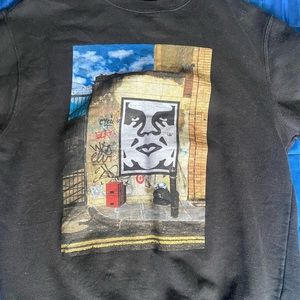 Obey crew neck sweater